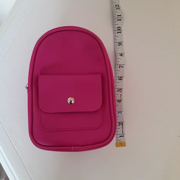 Mini Hot Pink Backpack - Picture 4 of 5